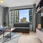 Skypark 1-bedroom On Floor 10 With View And Parking By Skyviews * 브라티슬라바
