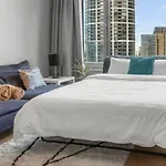 Skypark 1-bedroom On Floor 10 With View And Parking By Skyviews Appartamento Bratislava