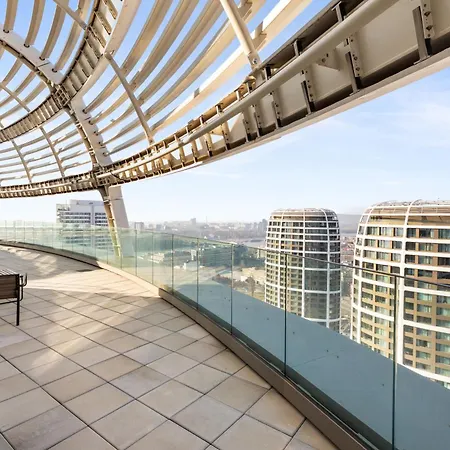 Skypark 1-Bedroom Apartment On Floor 10 With City View And Parking By Skyviews Bratislava